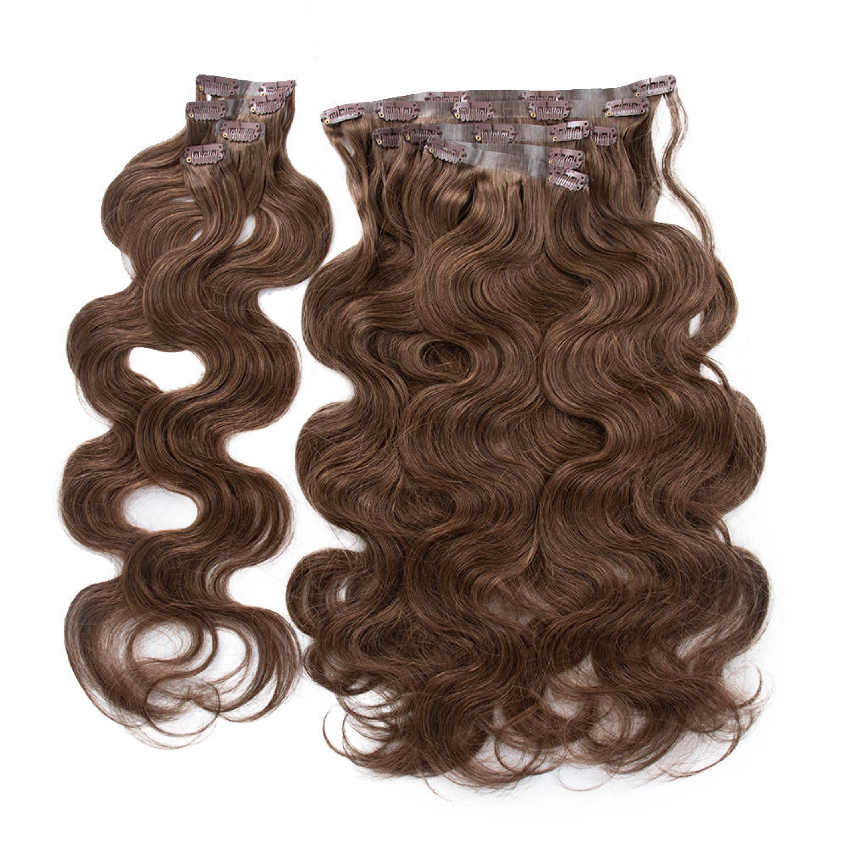 Cinnamon Brown Seamless Clip Ins 24” X Rihanna