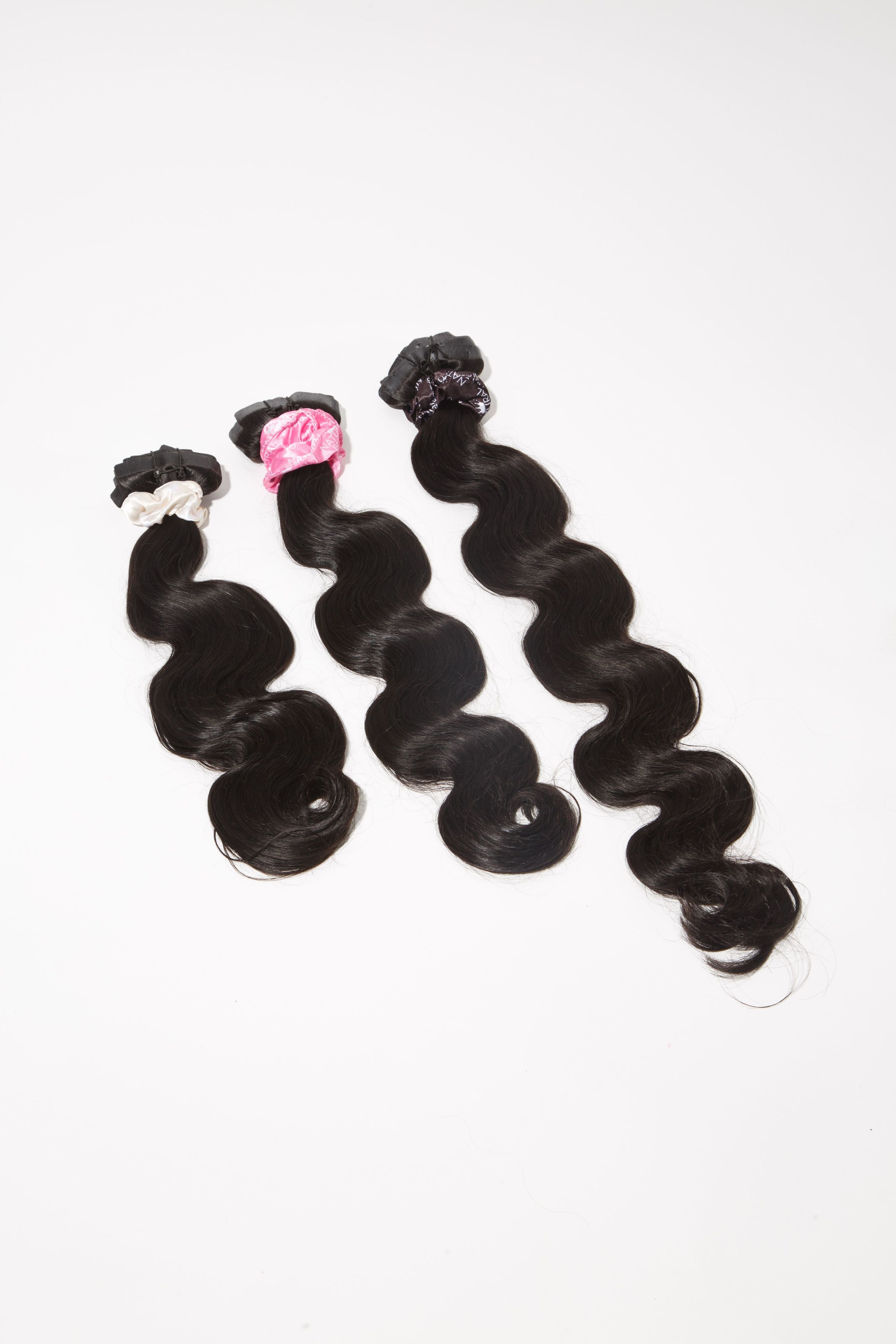 Seamless Indian Body Wave Clip Ins (ships in 3-5 business days)