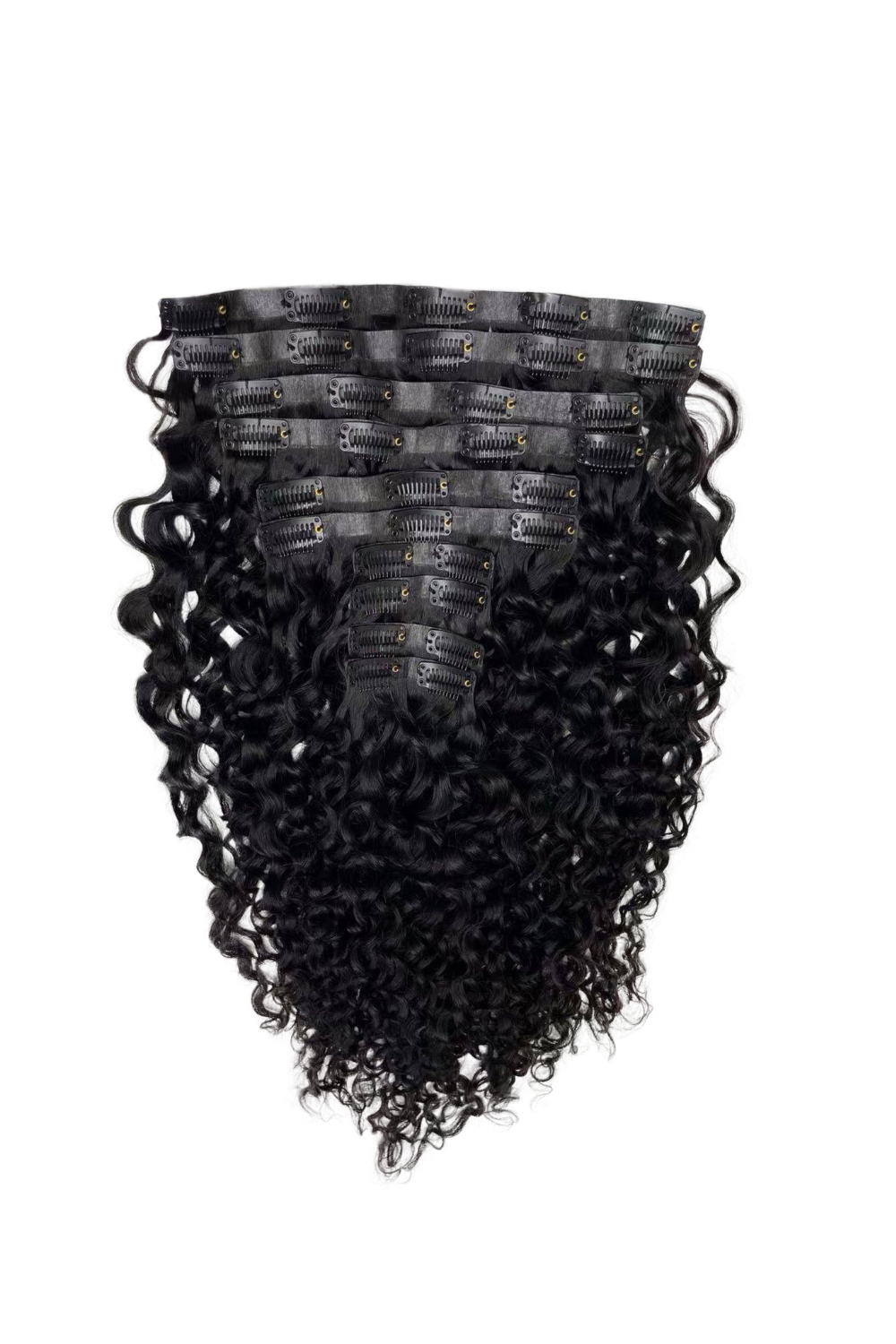 Seamless Water Curly Clip Ins(ships in 5-7 business days)