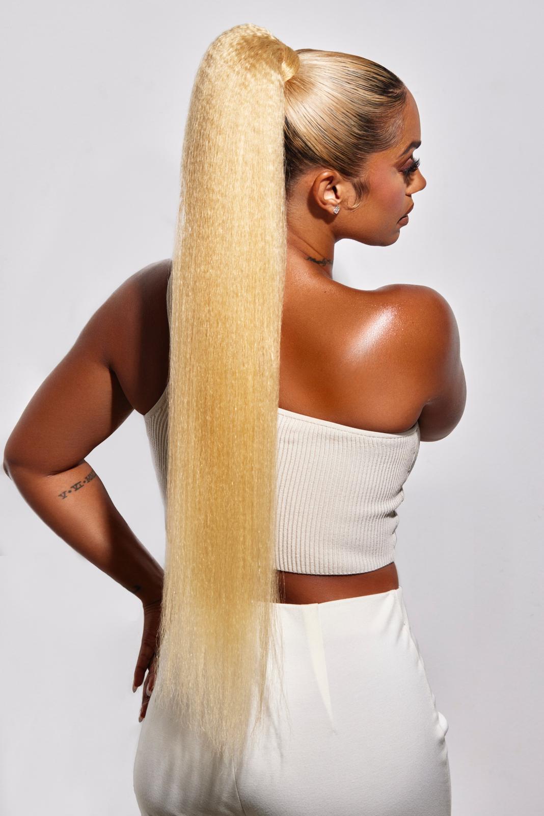 The Paloma Pony- Blonde Kinky Straight( ships in 7-10 business days)