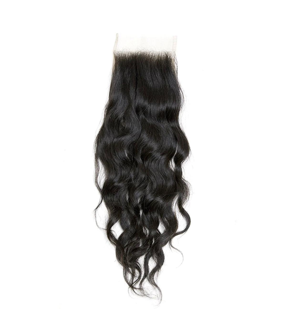 Raw Vietnamese Wavy Closure 20" - Natural Bae LA
