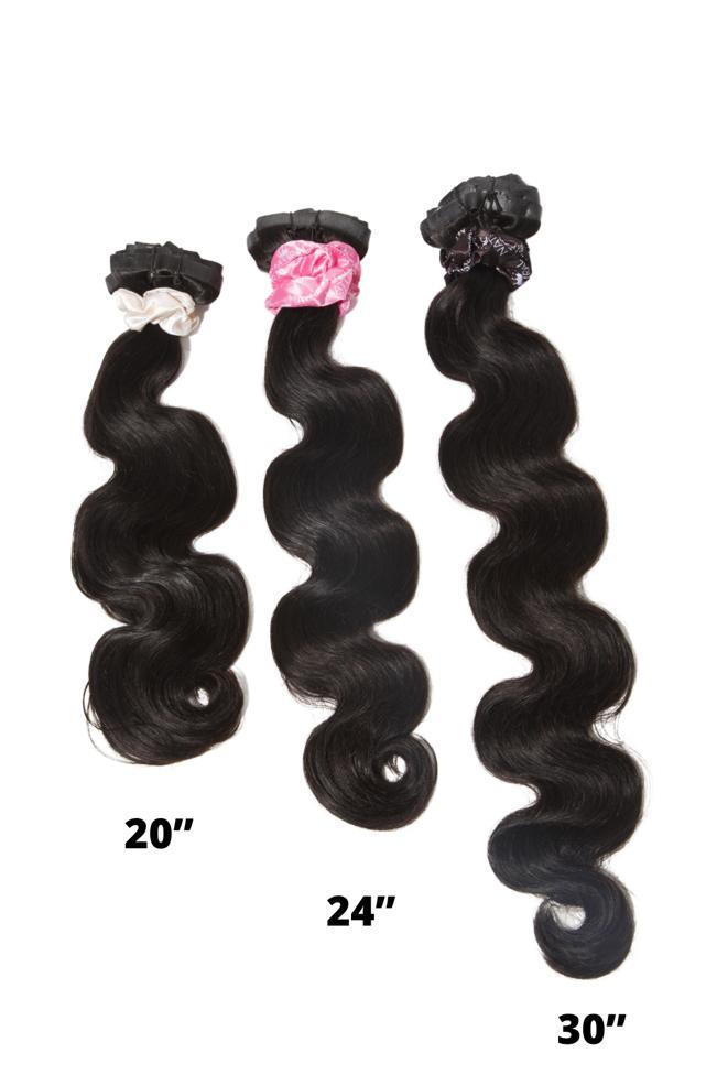 Seamless Indian Body Wave Clip Ins - Natural Bae LA