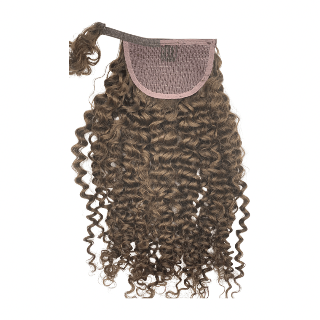 3A Cinnamon Brown Wrap Around Ponytail - Natural Bae LA
